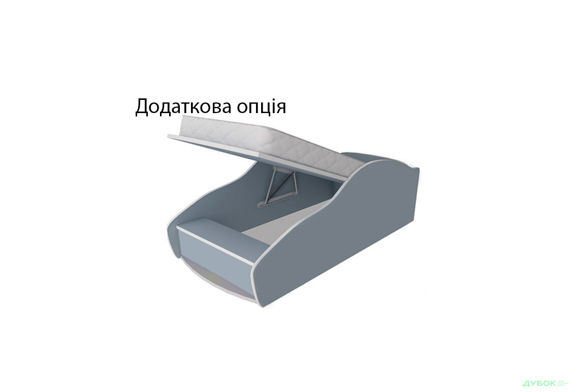 Зображення 3 - Ліжко Макларен Б-0015 Серія Бренд Viorina-Deko