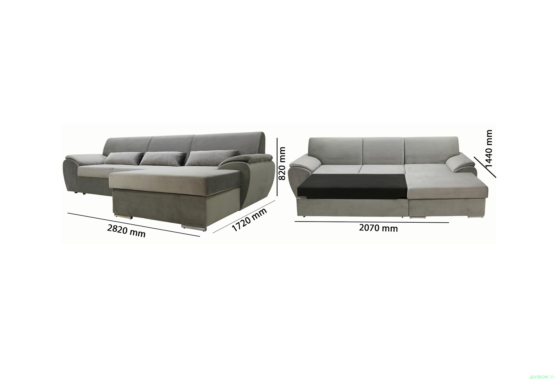 Мягкий уголок Рамон Угловой диван Л/П Давидос - Изображение 29 Изображение 29 - Мягкий уголок Рамон Угловой диван Л/П Давидос