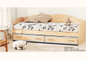 Фото 2 - Кровать с шухлядами К-117 (без матраса) Серия Софт Комфорт Мебель
