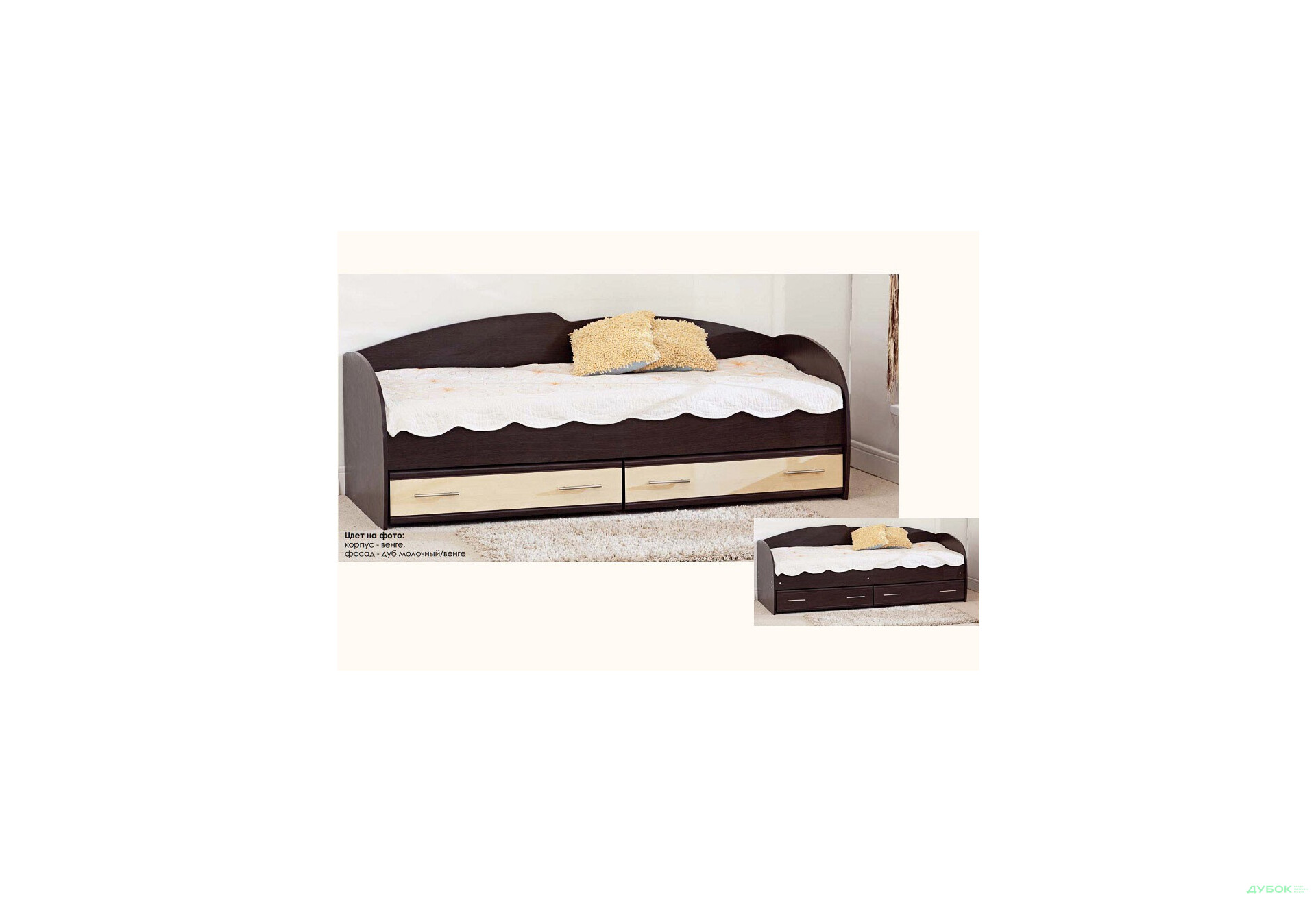 Изображение 3 - Кровать с шухлядами К-117 (без матраса) Серия Софт Комфорт Мебель