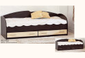 Фото 3 - Кровать с шухлядами К-117 (без матраса) Серия Софт Комфорт Мебель