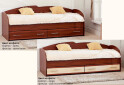 Фото 4 - Кровать с шухлядами К-117 (без матраса) Серия Софт Комфорт Мебель