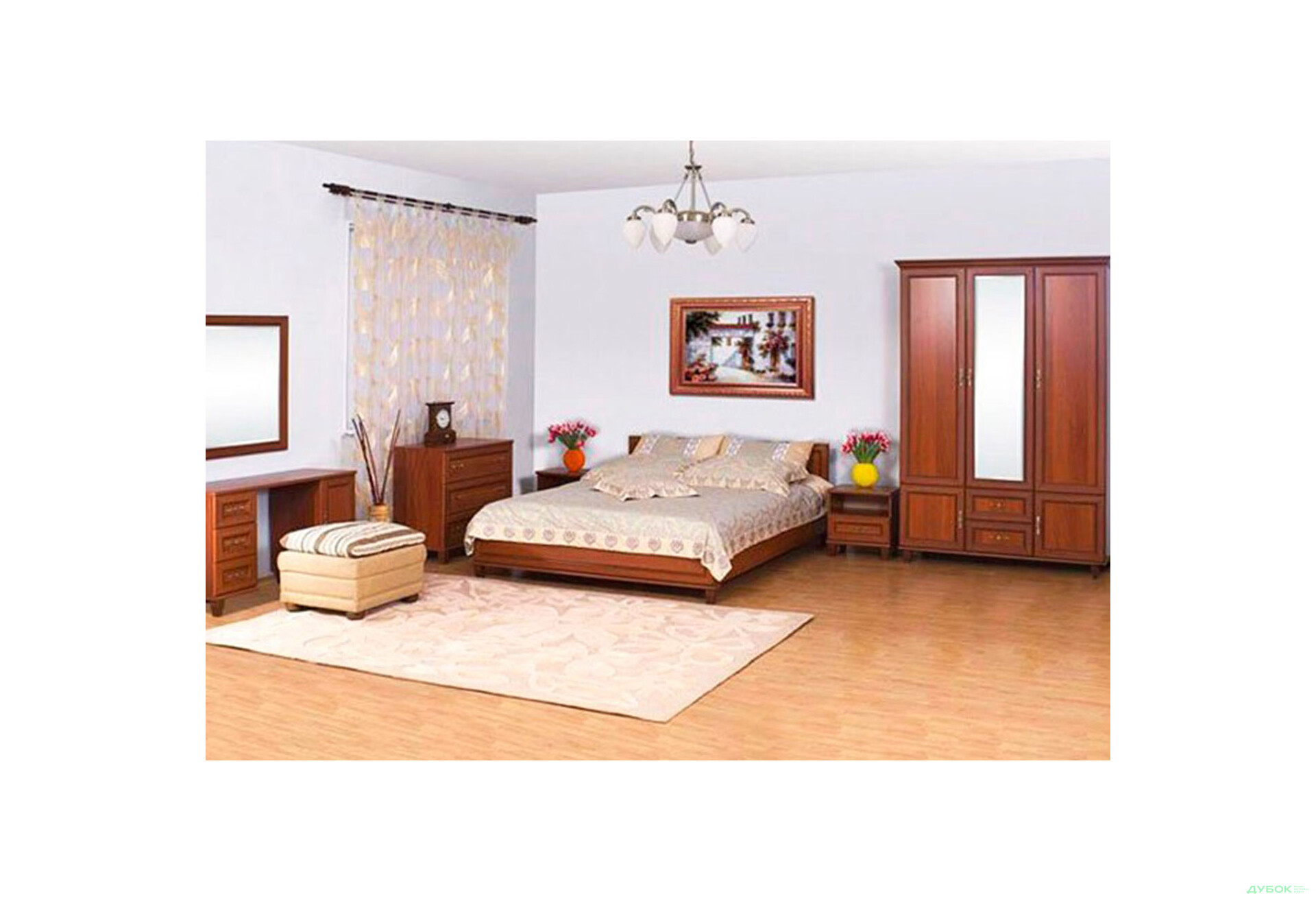 Модульна спальня Роксолана Люкс БМФ - Зображення 2 Зображення 2 - Модульна спальня Роксолана Люкс БМФ