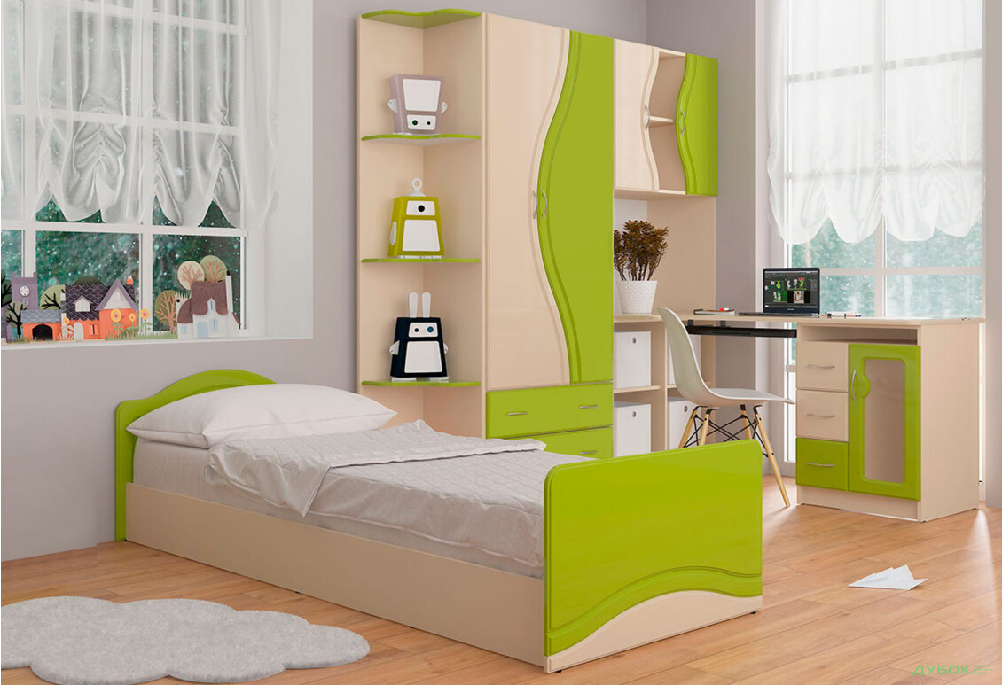 Дитяча Еколь з ліжком БМФ - Зображення 1 Зображення 1 - Дитяча Еколь з ліжком БМФ