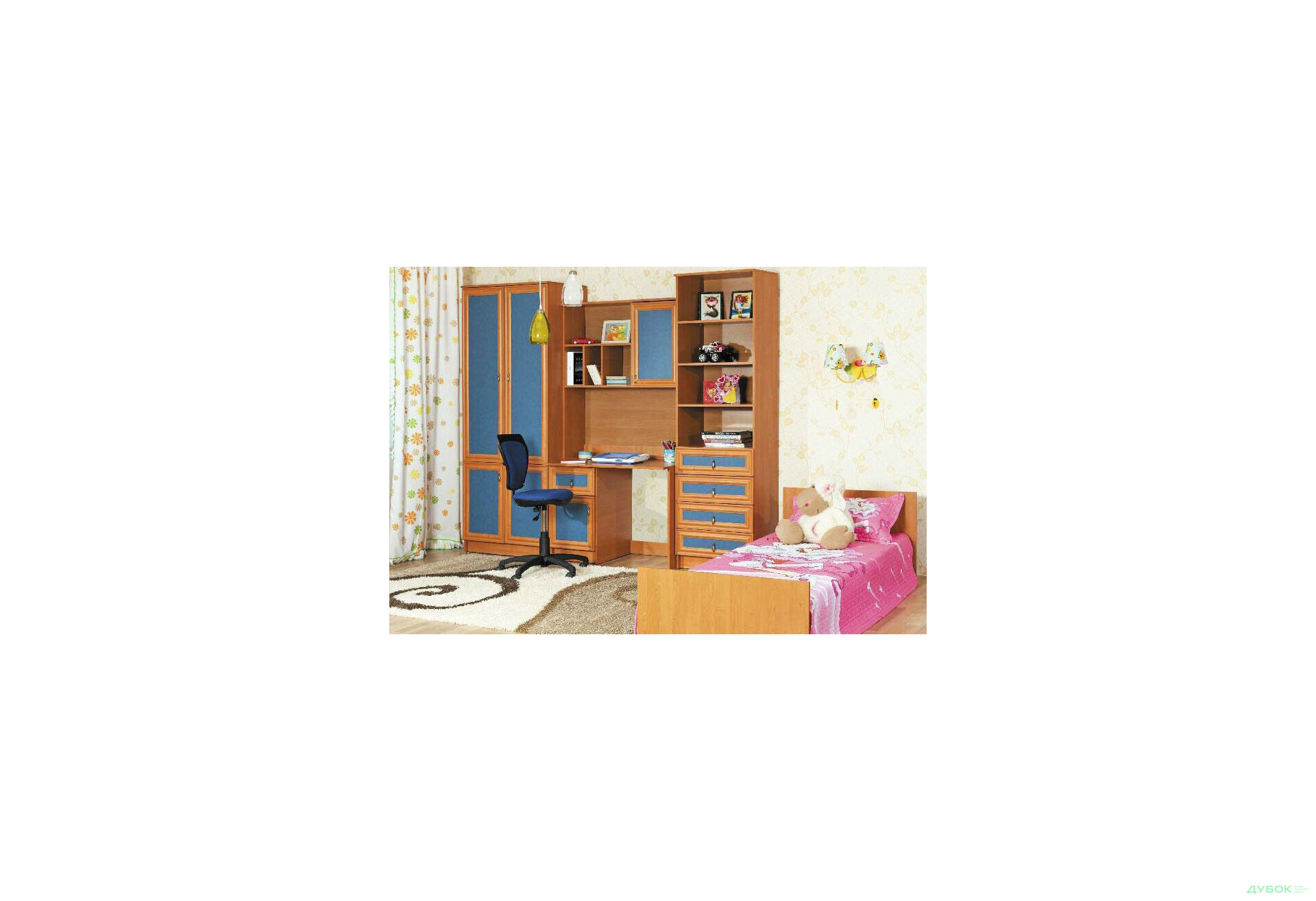 Изображение 1 - Детская Радуга + кровать БМФ