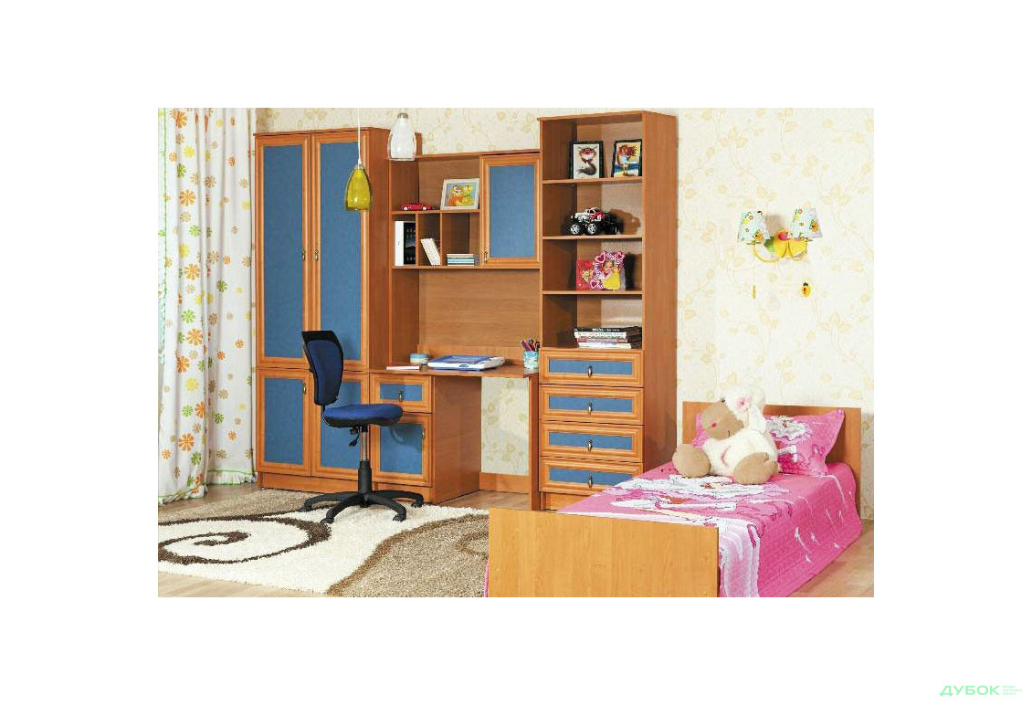 Детская Радуга + кровать БМФ