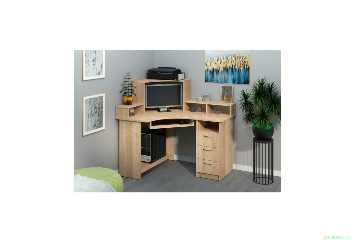 Стол компьютерный Лидер Пехотин