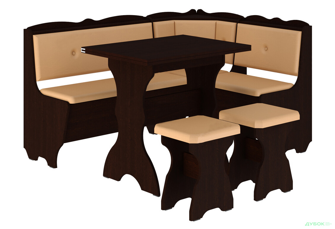 Кухонный уголок Лорд (с раскл.столом) Пехотин - Изображение 1 Изображение 1 - Кухонный уголок Лорд (с раскл.столом) Пехотин