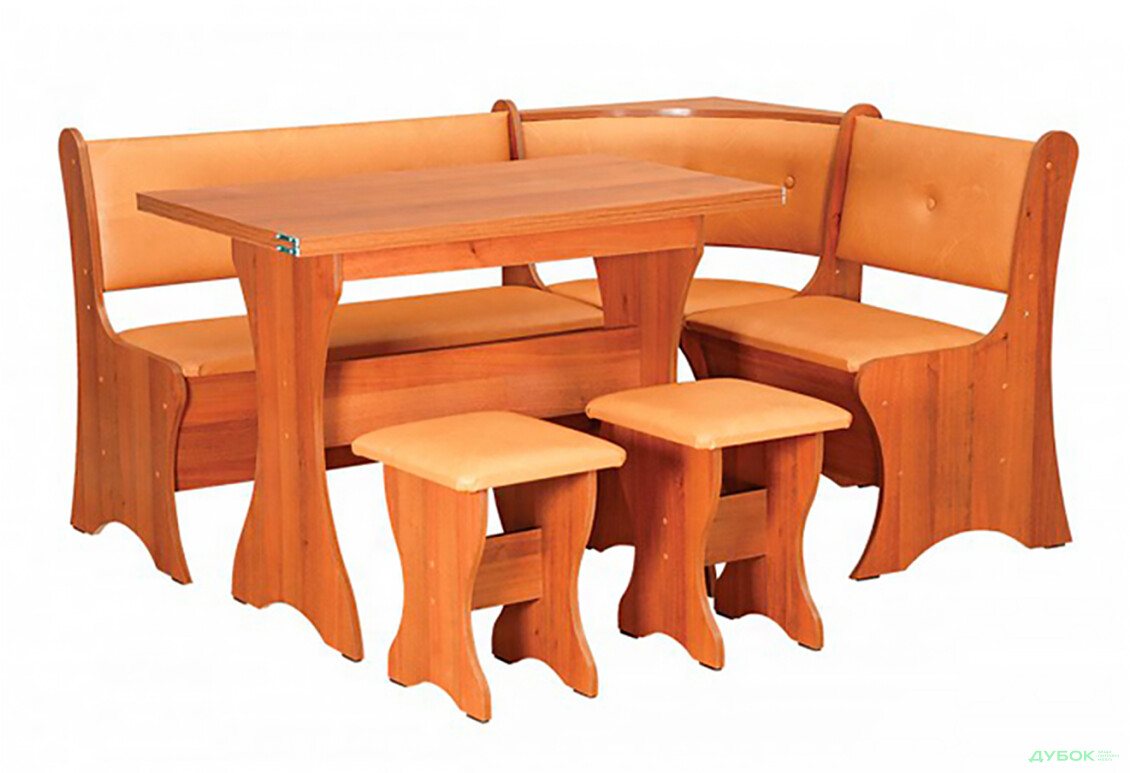 Зображення 5 - Кухонний куточок Маркіз (з розкл.столом №1 + табурет №1-2шт) Пехотін