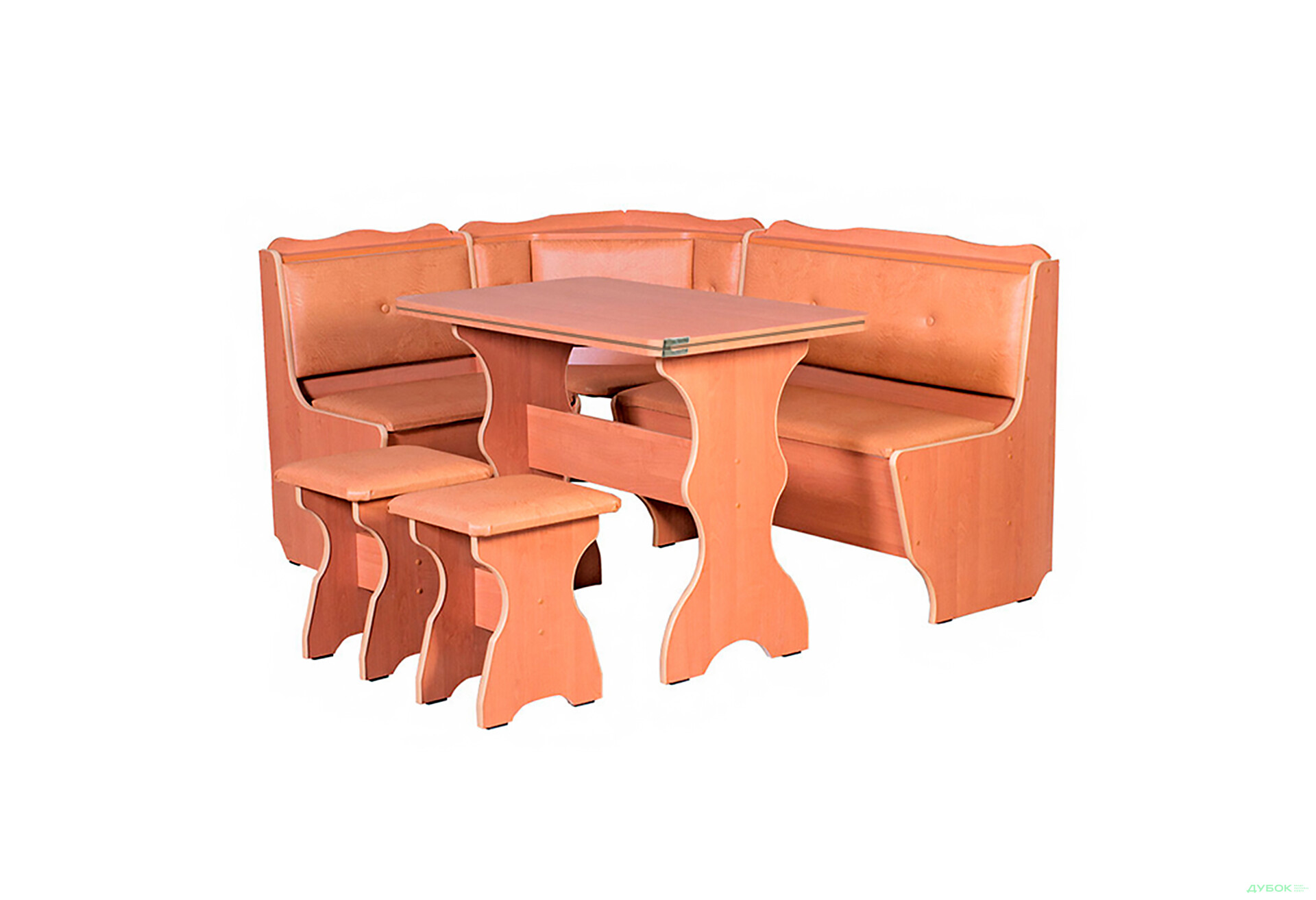 Изображение 5 - Кухонный уголок Президент (уголок Президент + стол раскладной №1 + табурет №1 / 2 шт Пехотин