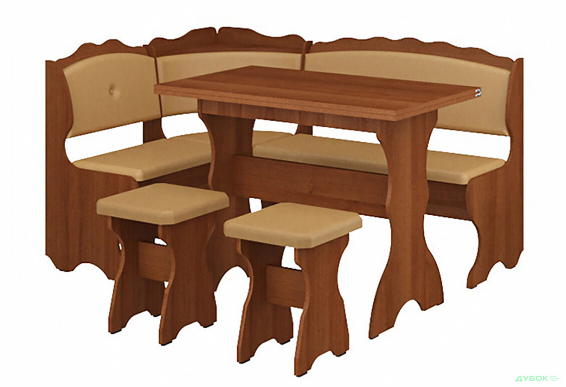 Кухонный уголок Цезарь (с раскл.столом) Пехотин - Изображение 2 Изображение 2 - Кухонный уголок Цезарь (с раскл.столом) Пехотин