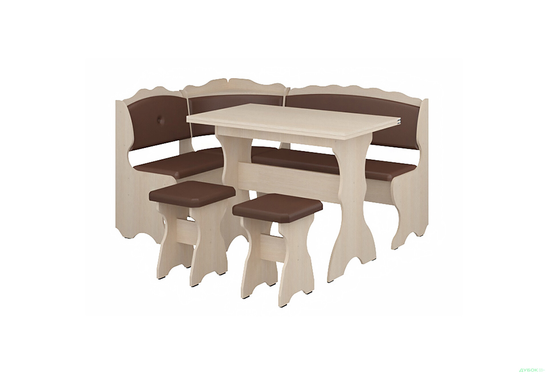 Кухонный уголок Цезарь (с раскл.столом) Пехотин - Изображение 3 Изображение 3 - Кухонный уголок Цезарь (с раскл.столом) Пехотин