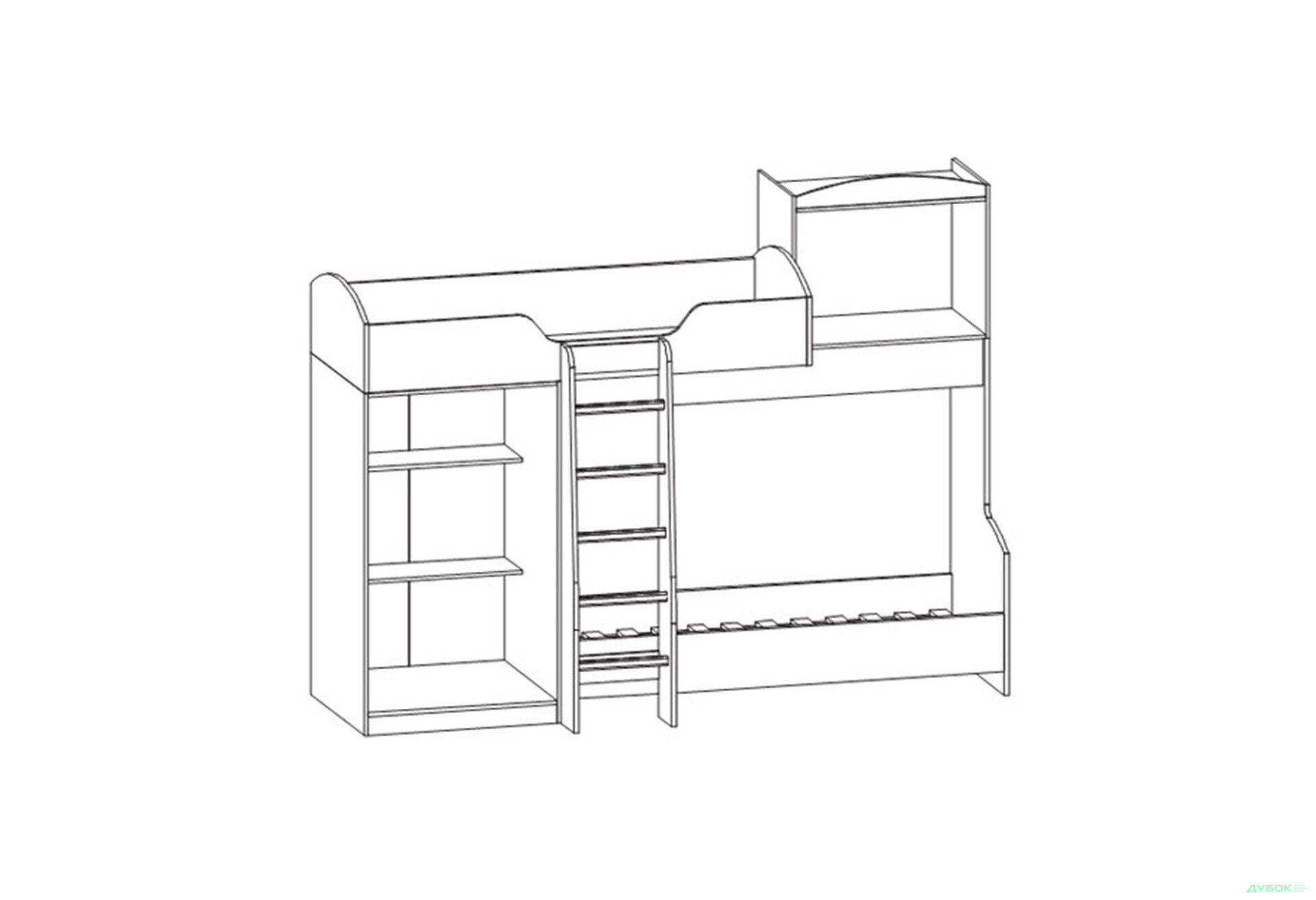 Изображение 2 - Кровать горка без вклада Дисней Мебель Сервис