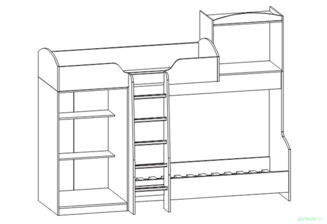 Изображение 2 - Кровать горка без вклада Дисней Мебель Сервис