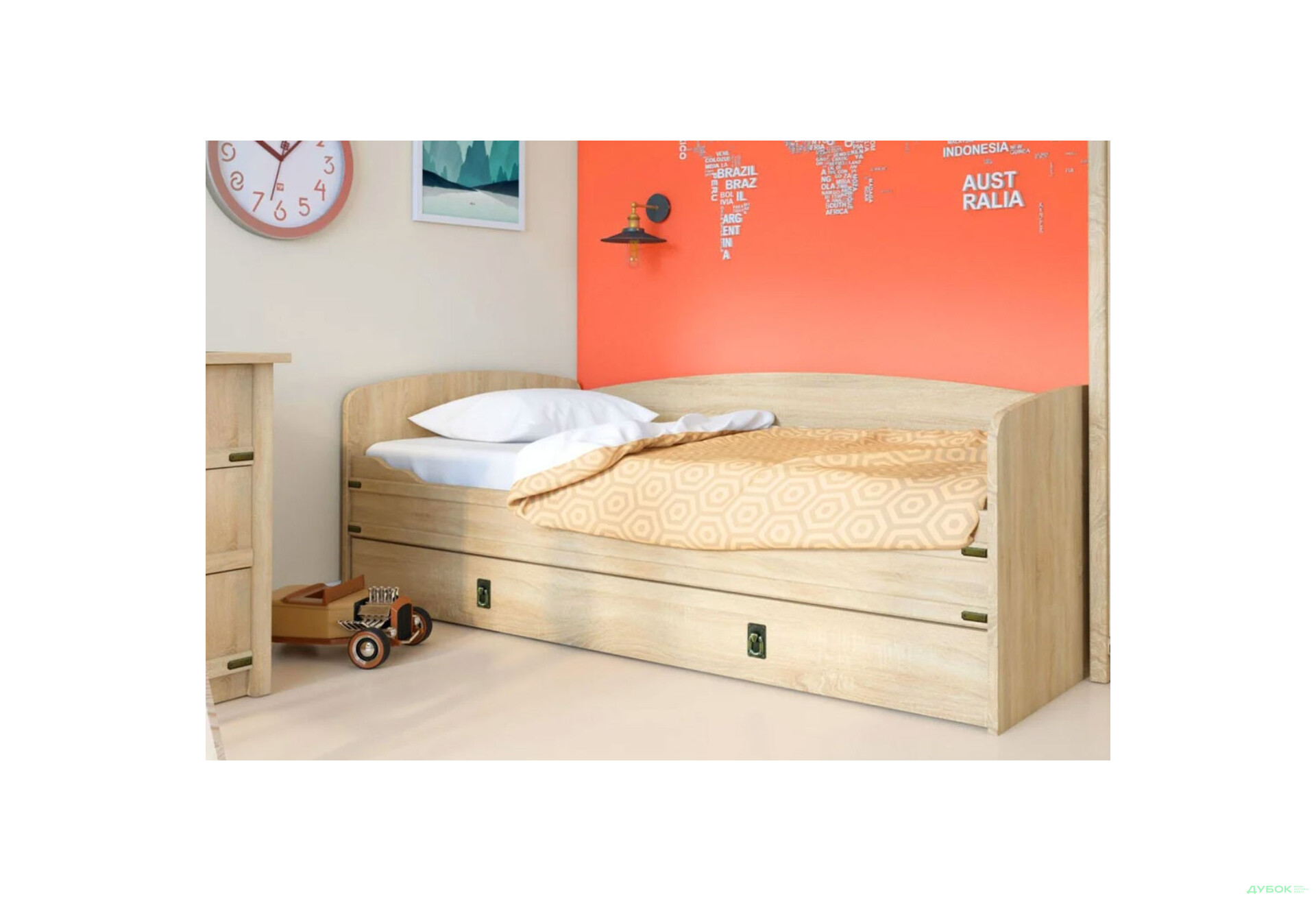 Тапчан со спинкой (90х200) без вклада Валенсия Мебель Сервис - Изображение 2 Изображение 2 - Тапчан со спинкой (90х200) без вклада Валенсия Мебель Сервис