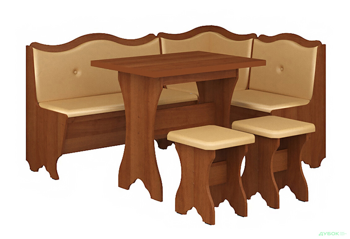 Кухонный уголок Герцог (с прост.столом) Пехотин - Изображение 2 Изображение 2 - Кухонный уголок Герцог (с прост.столом) Пехотин