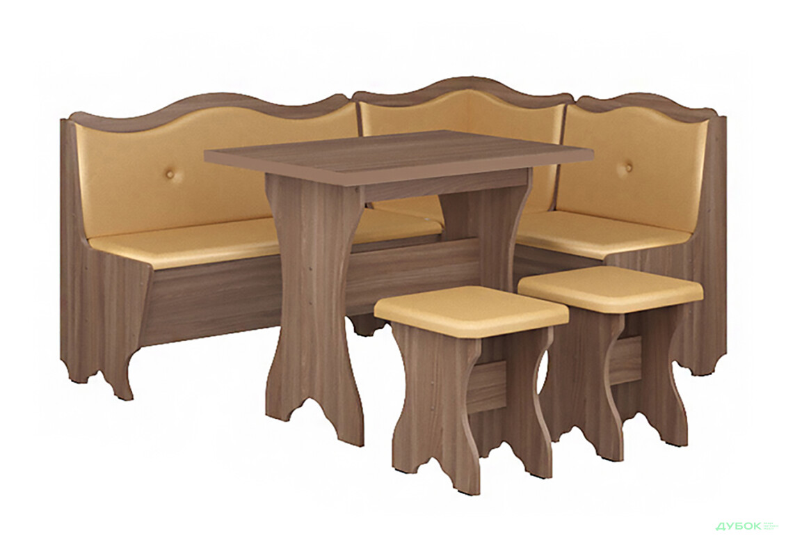 Кухонный уголок Герцог (с прост.столом) Пехотин - Изображение 3 Изображение 3 - Кухонный уголок Герцог (с прост.столом) Пехотин