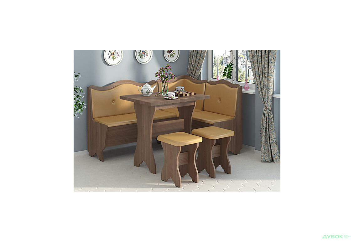 Кухонный уголок Герцог (с прост.столом) Пехотин - Изображение 7 Изображение 7 - Кухонный уголок Герцог (с прост.столом) Пехотин