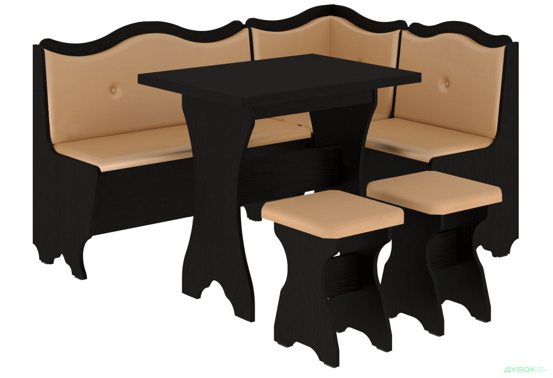 Кухонный уголок Герцог (с прост.столом) Пехотин - Изображение 1 Изображение 1 - Кухонный уголок Герцог (с прост.столом) Пехотин