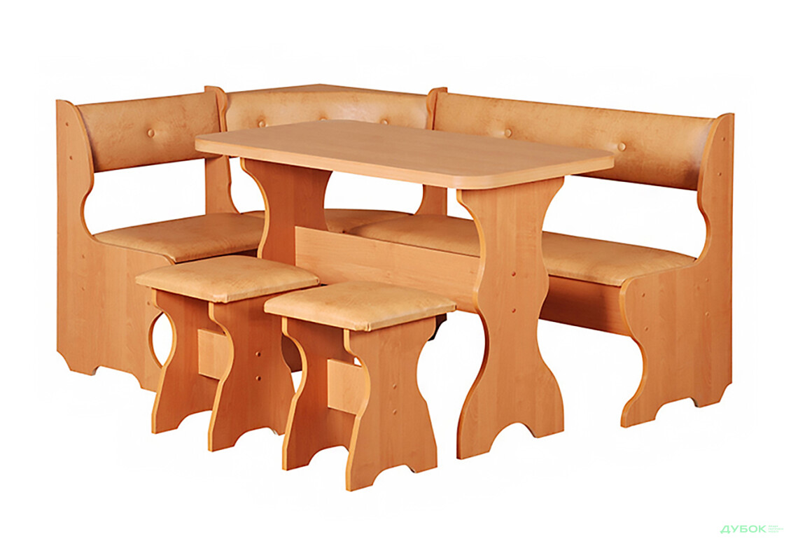 Кухонный уголок Принц (с прост.столом №1 + табуретиы №1/2шт) Пехотин - Изображение 7 Изображение 7 - Кухонный уголок Принц (с прост.столом №1 + табуретиы №1/2шт) Пехотин