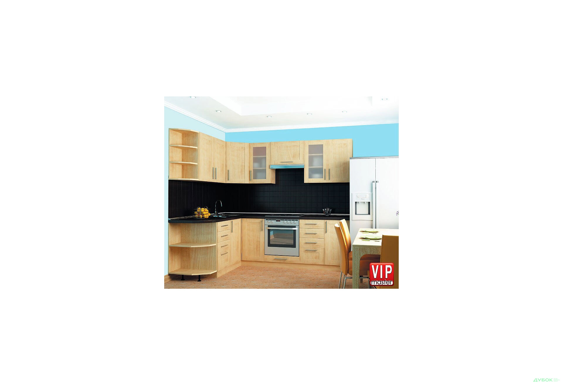 Изображение 5 - Модульная кухня Квадро OLD Вип-Мастер