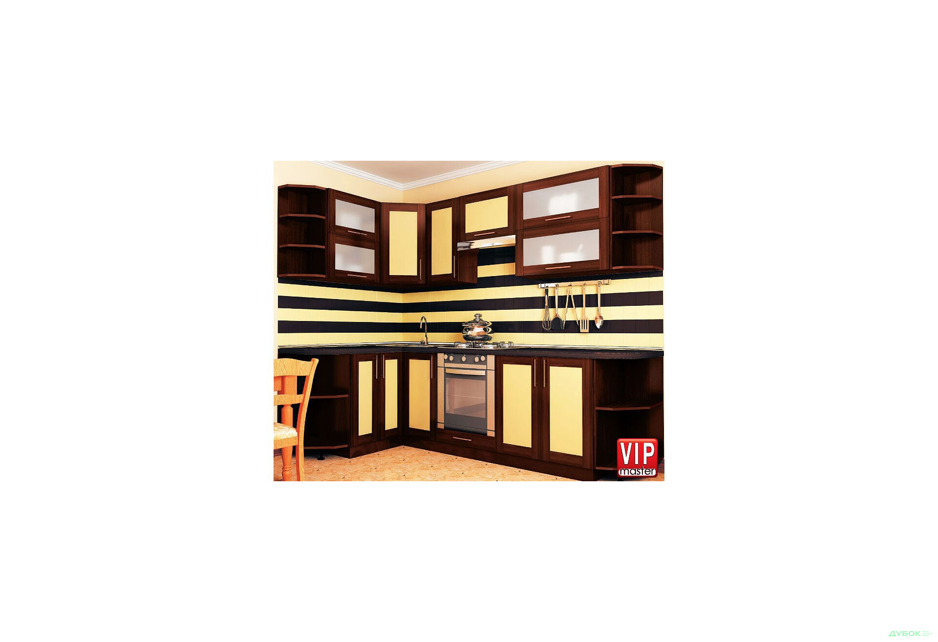 Изображение 1 - Модульная кухня Квадро OLD Вип-Мастер