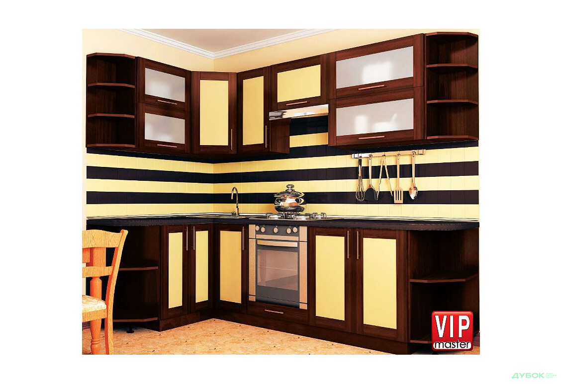 Модульная кухня Квадро OLD Вип-Мастер