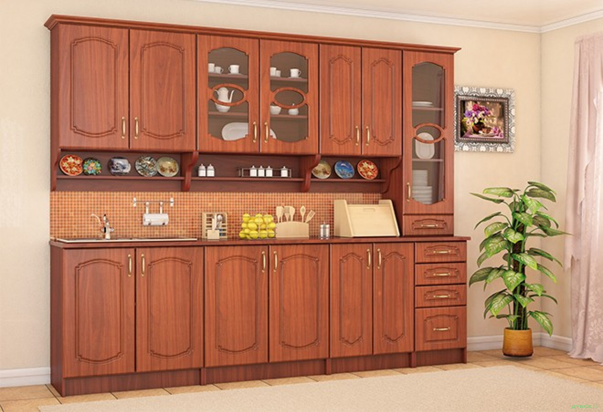 Фото 1 - Модульная кухня Оля Нова Мебель Сервис
