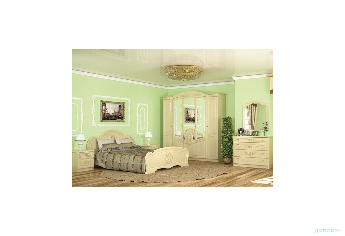 Спальня Барокко Комплект 5Д Мебель Сервис