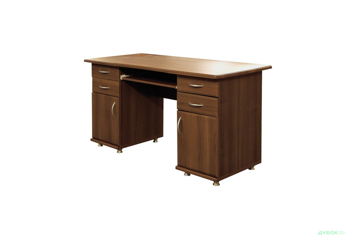 Стіл письмовий 2-х тумбовий, МДФ Мебель Сервіс