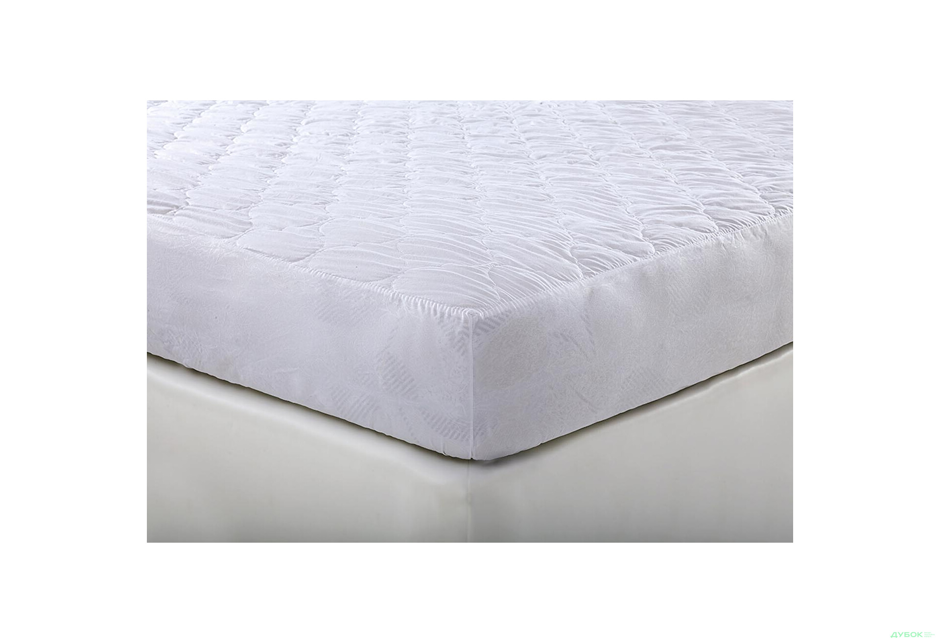 Зображення 2 - Наматрацник натяжний з бортами (бязь біла) Matroluxe