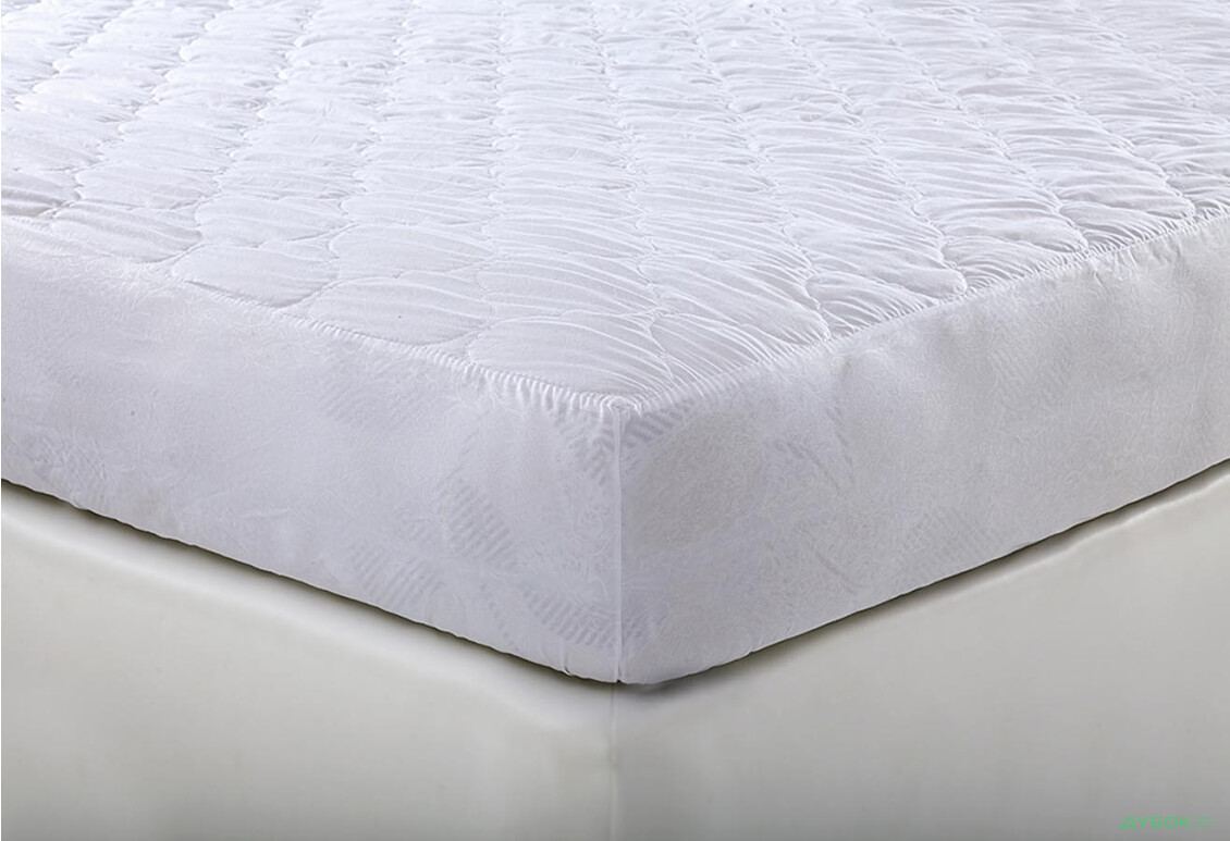 Зображення 2 - Наматрацник натяжний з бортами (бязь біла) Matroluxe