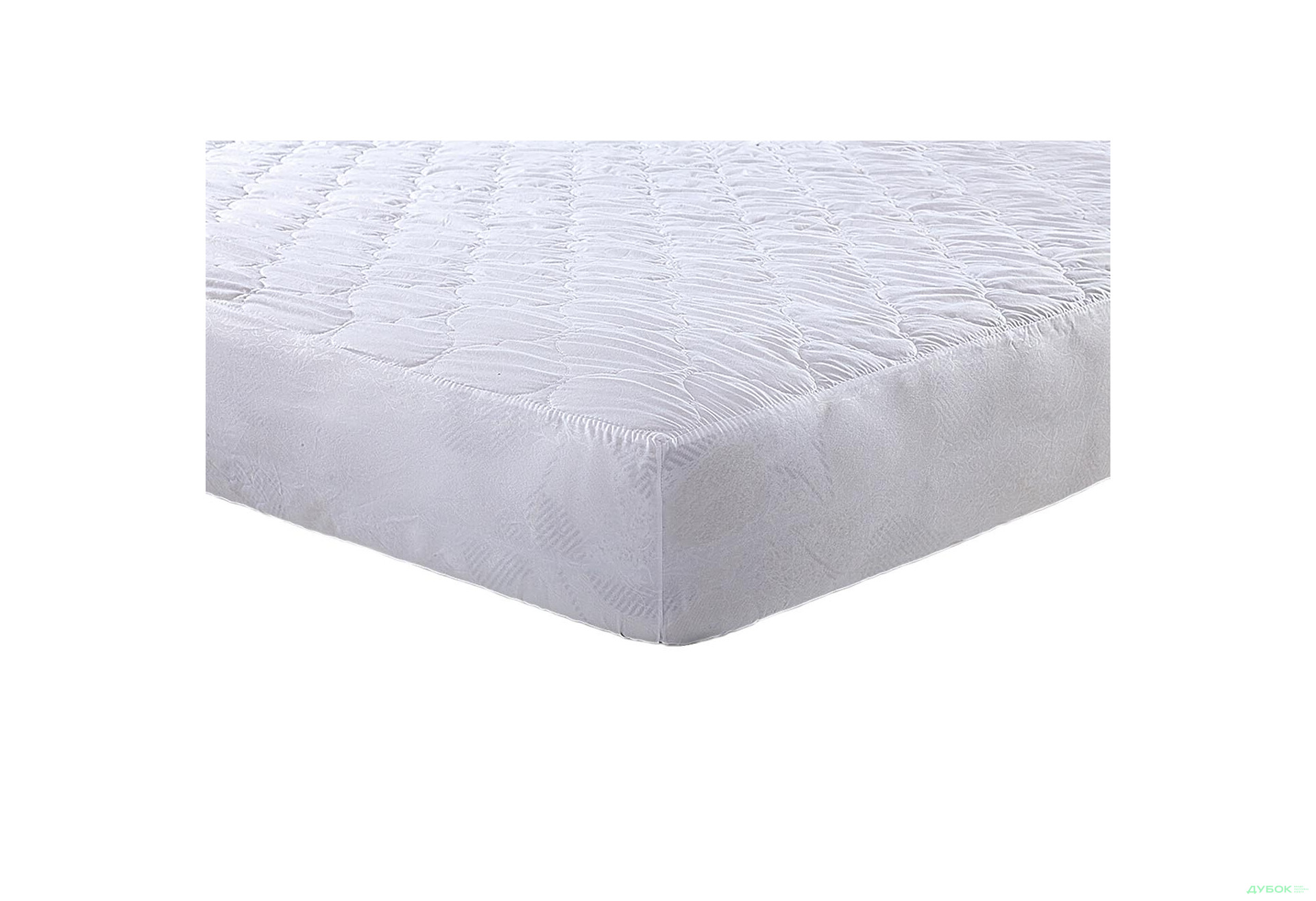 Зображення 1 - Наматрацник натяжний з бортами (бязь біла) Matroluxe