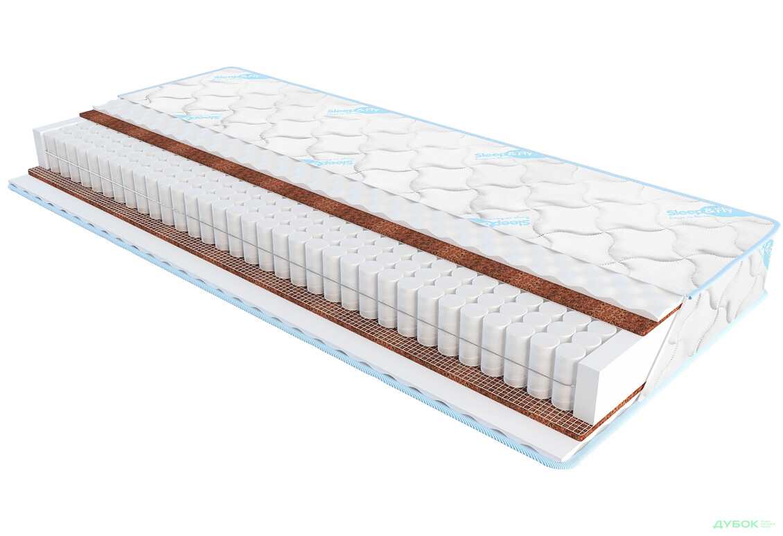 Матрас Sleep&Fly Extra / Экстра (чехол из жаккарда) ЕММ