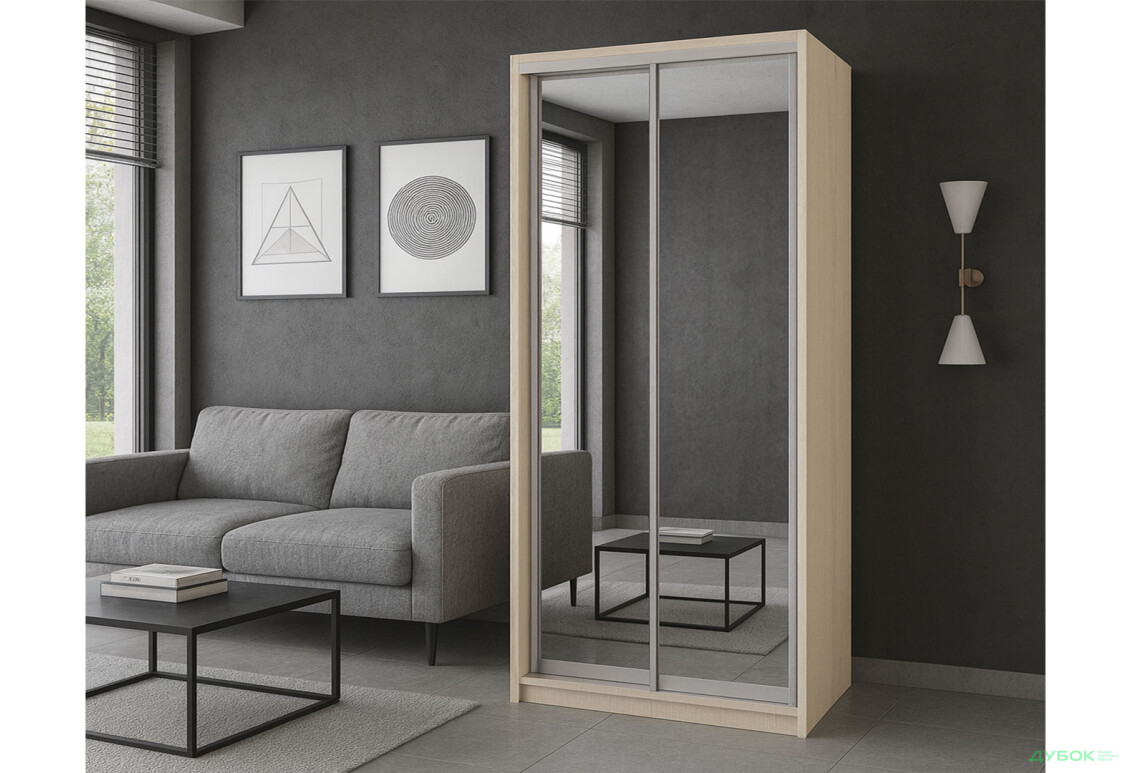 Изображение 2 - Шкаф-купе 2Д 220х120х45 (зеркала) Вип-Мастер