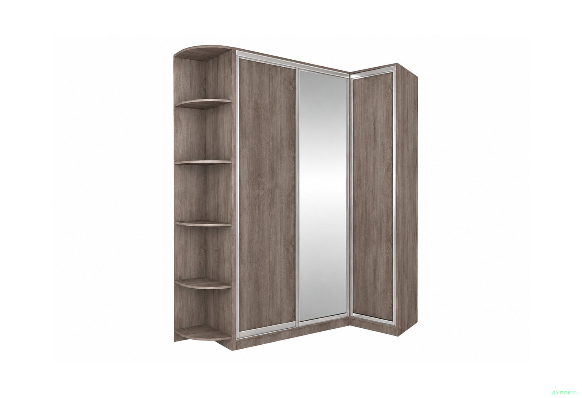 Зображення 1 - Шафа-купе кутова 3Д 2200х2100х900х600