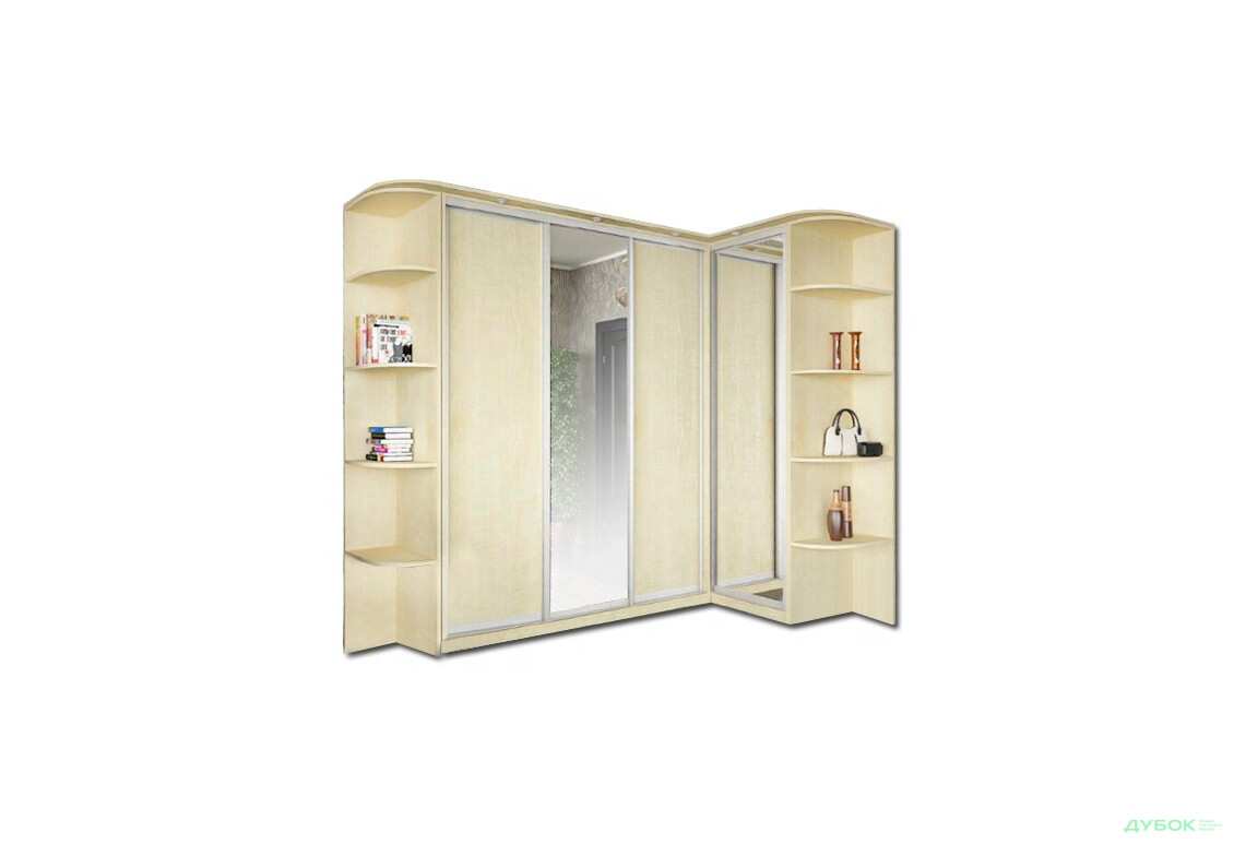 5 Комплект 270х120: 2 ДСП + 2 Зеркала + 2 Угла + Карниз Вип-Мастер