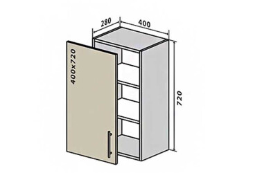 В3 Тумба 1Д 40 Грація VIP-master