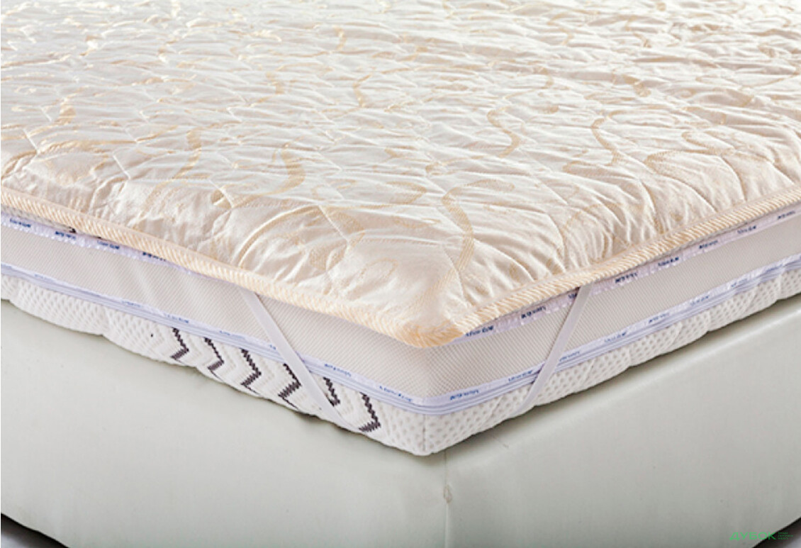 Наматрацник (жакард) з кутовими фіксаторами Matroluxe