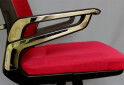 Фото 3 - Кресло Tesla сетка красная, каркас черный арт. 512457 АМФ