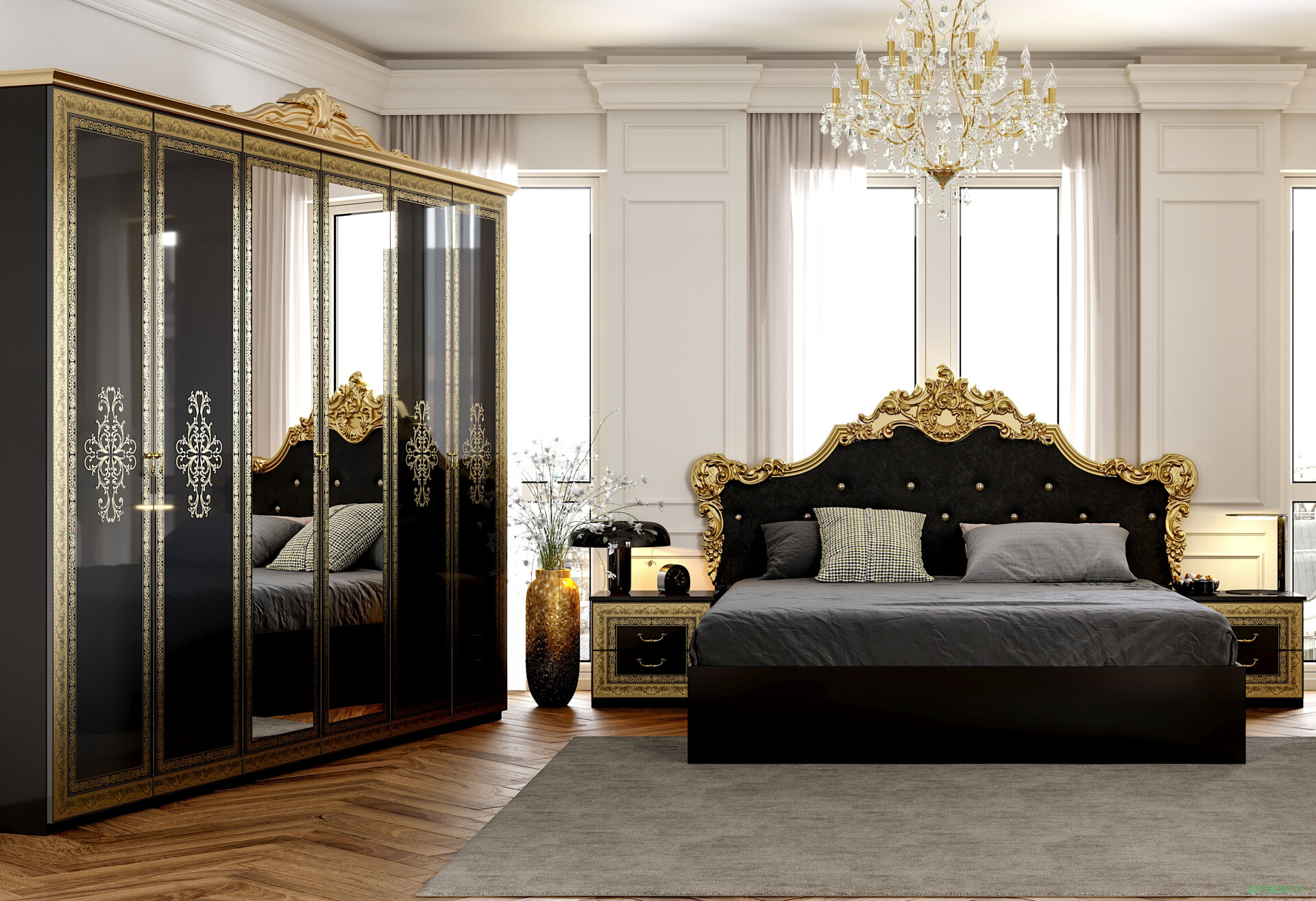 Модульна спальня Дженніфер MiroMark - Зображення 11 Зображення 11 - Модульна спальня Дженніфер MiroMark