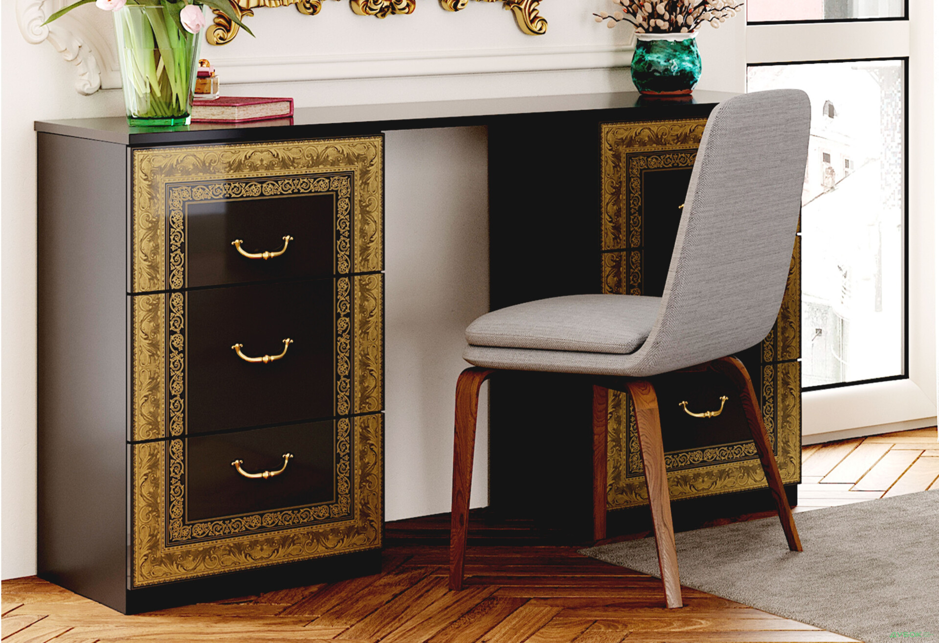 Модульна спальня Дженніфер MiroMark - Зображення 14 Зображення 14 - Модульна спальня Дженніфер MiroMark