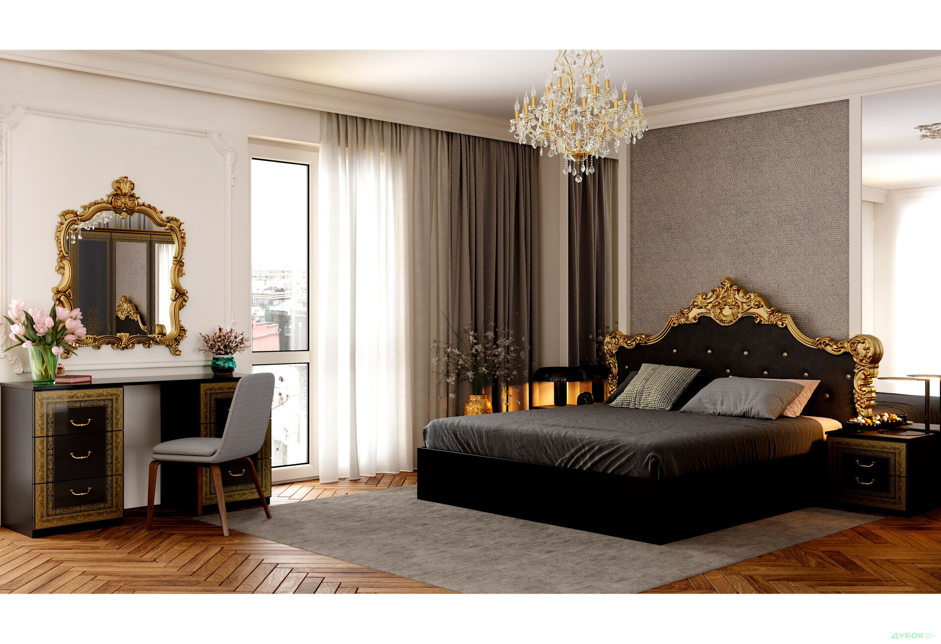 Модульна спальня Дженніфер MiroMark - Зображення 15 Зображення 15 - Модульна спальня Дженніфер MiroMark