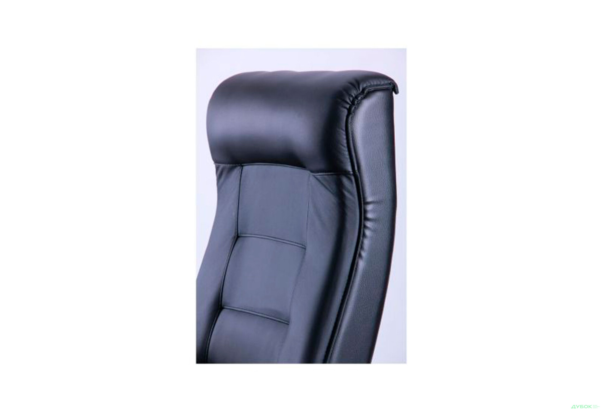 Изображение 6 - Кресло Роял Люкс орех, кожа Сплит черная АМФ