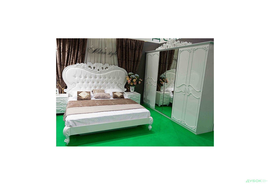 Фото 2 - Модульна спальня Лючія (біла) Embawood