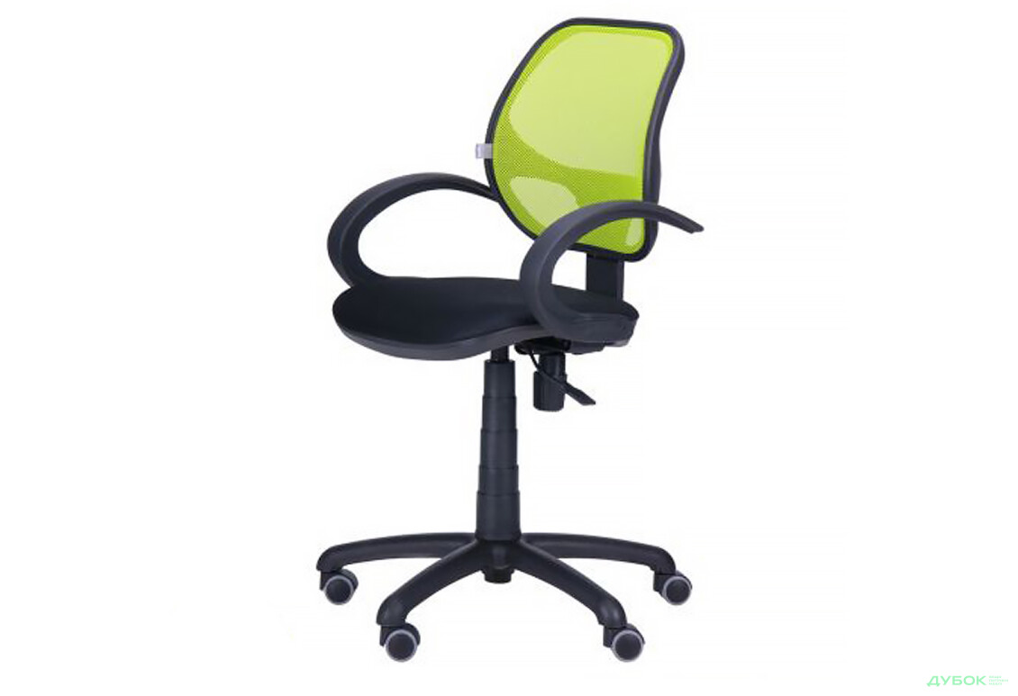Кресло Байт / АМФ-5 сиденье А-1 / спинка Сетка лайм АМФ