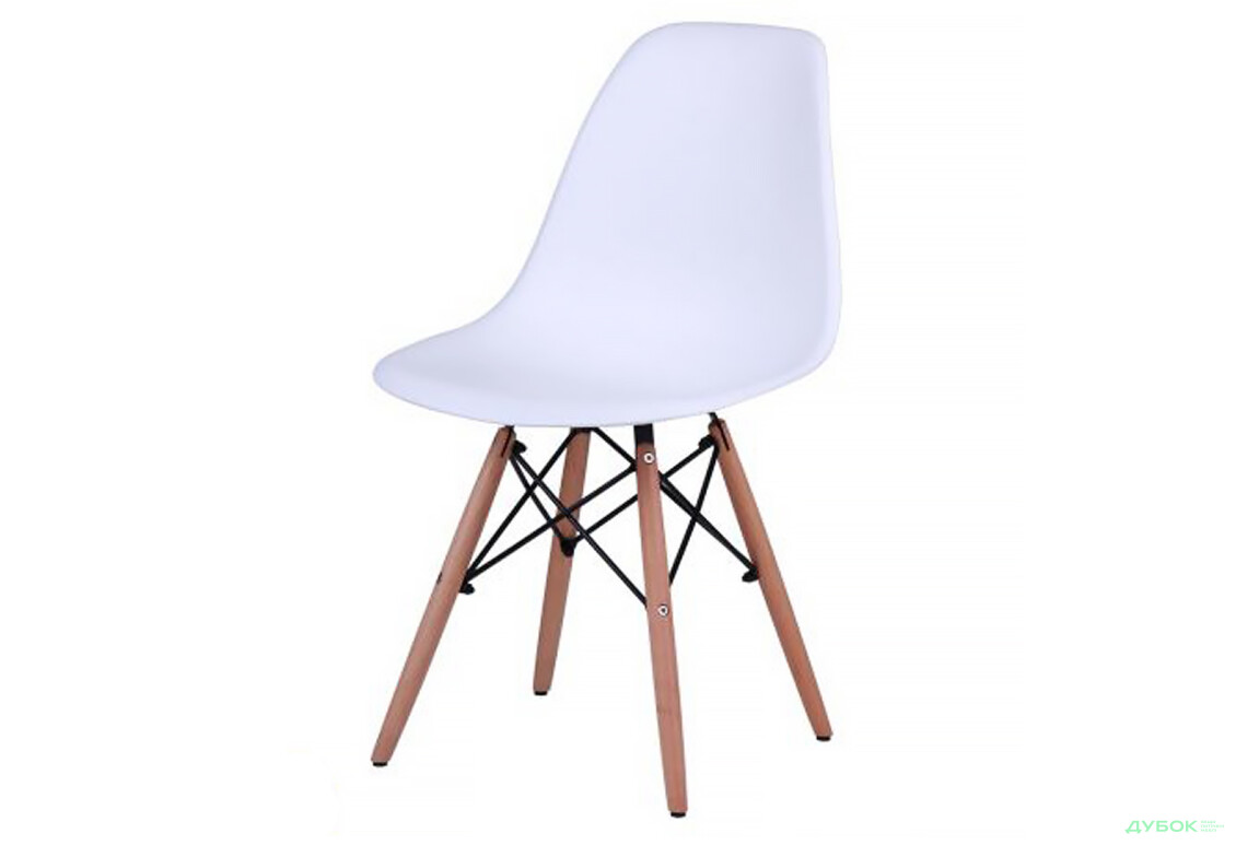 Стул Aster PL Wood белый, арт.512016 АМФ