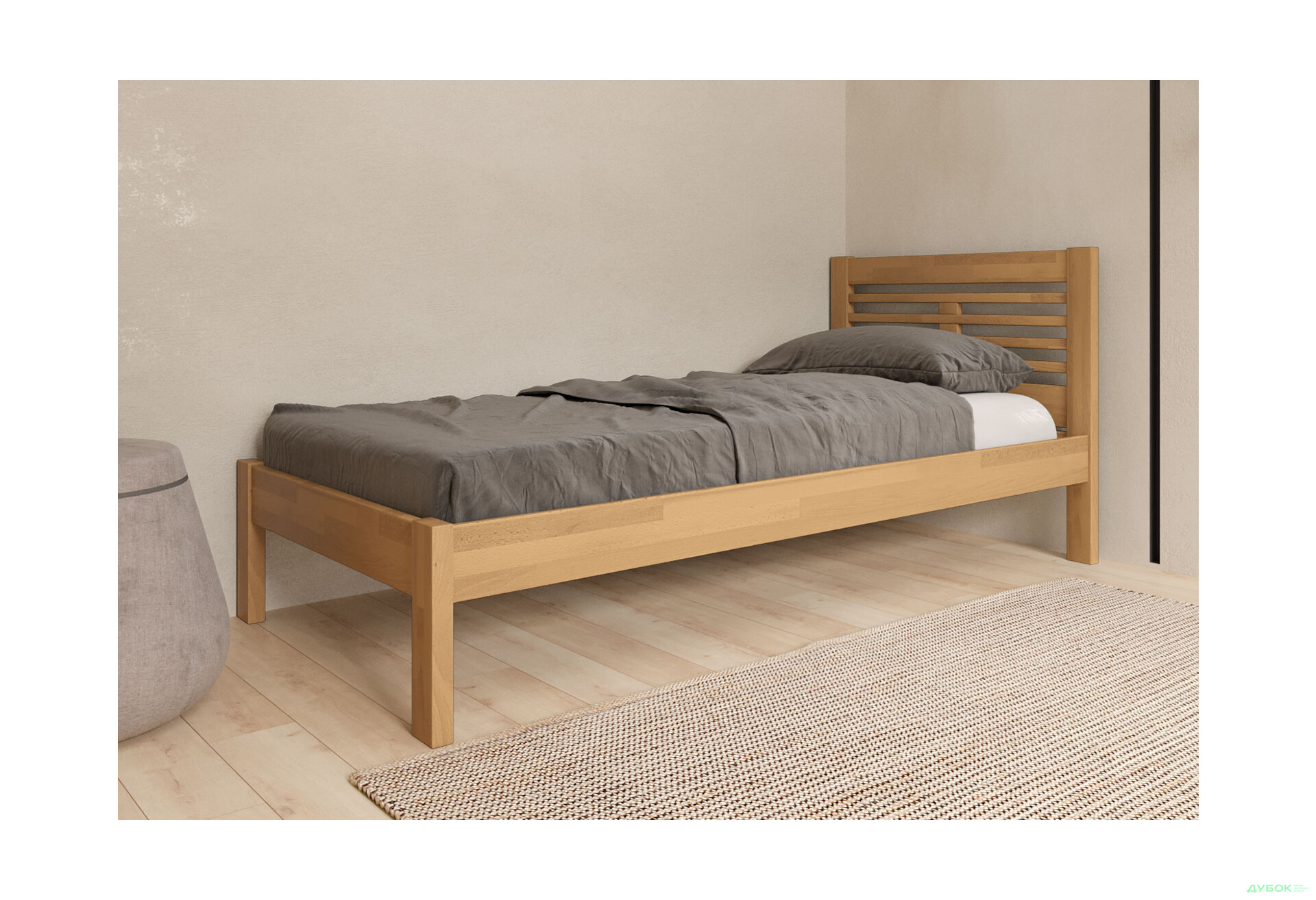 Ліжко Arbor Drev Шопен 90 - Зображення 2 Зображення 2 - Ліжко Arbor Drev Шопен 90