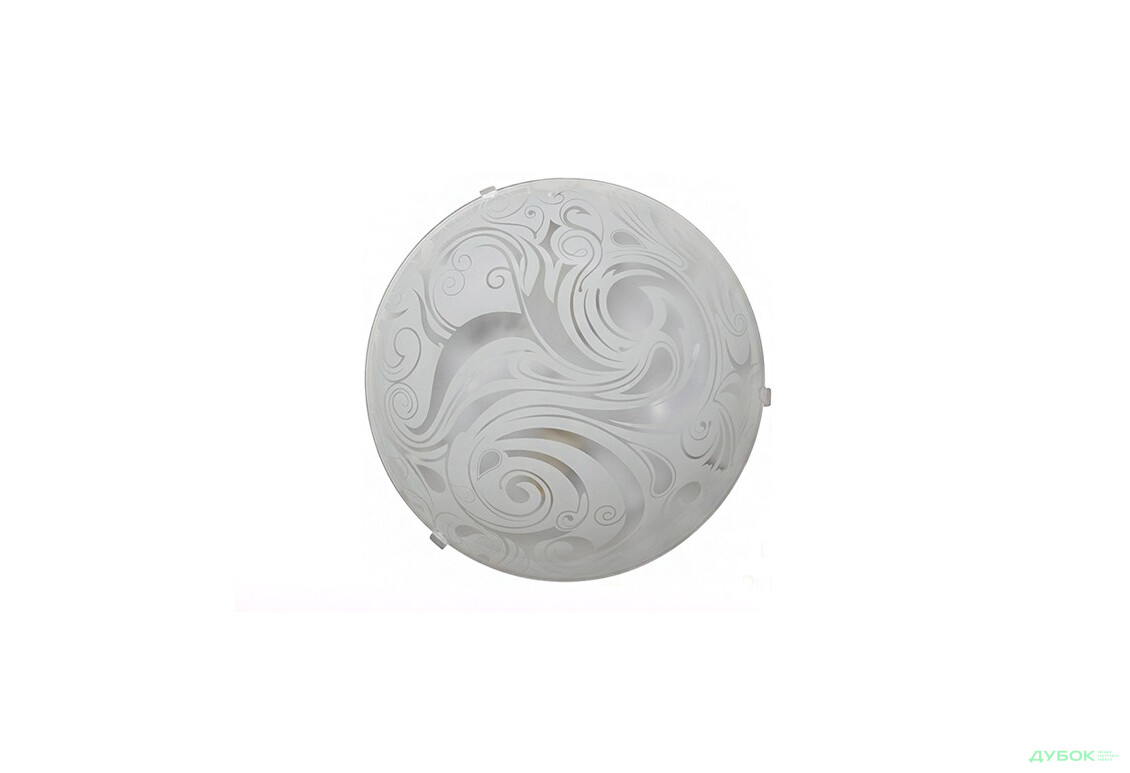 Зеус 1х60 Вт, d=200 арт.23320-1 белый ЕКО Декора