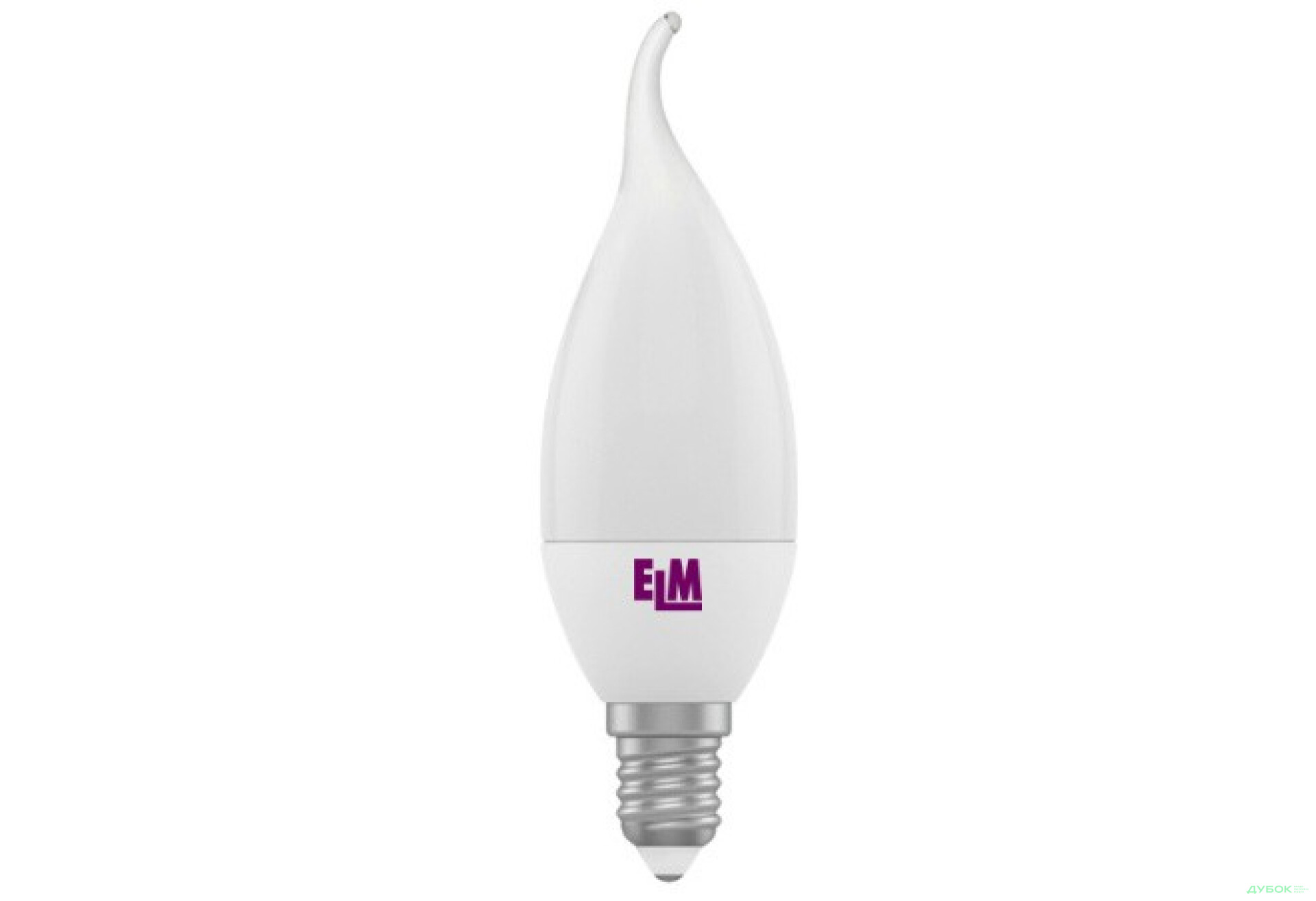 Фото 1 - Лампа свічка на вітрі 4W E14 4000 ELM
